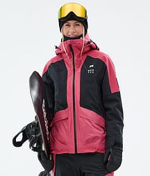 Montec Morpheus W 25 Veste Snowboard Femme Light Red/Black