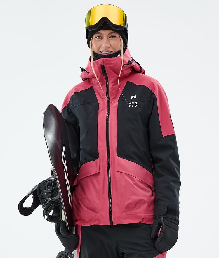 Morpheus W Snowboard Jacket Women Light Red/Black, Image 1 of 10