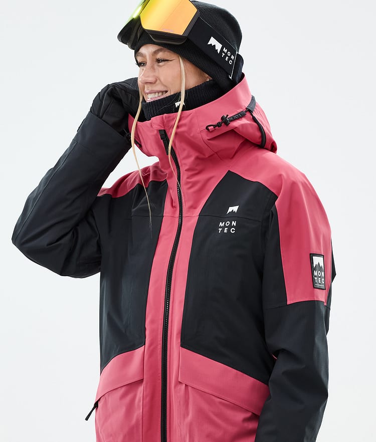 Morpheus W Snowboard Jacket Women Light Red/Black, Image 2 of 10