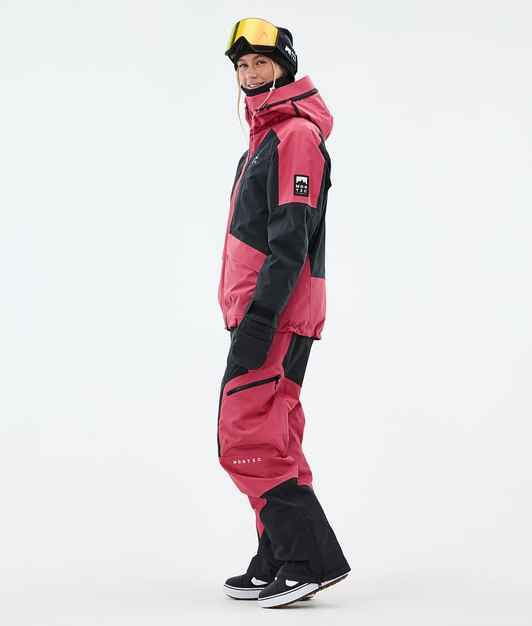 Morpheus W Snowboard Jacket Women Light Red/Black, Image 4 of 10