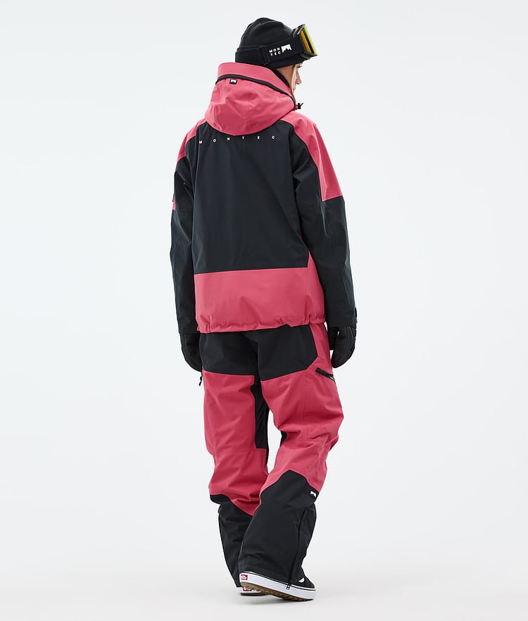 Morpheus W Snowboard Jacket Women Light Red/Black, Image 5 of 10