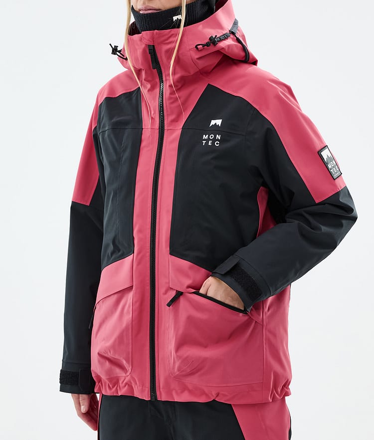 Morpheus W Ski Jacket Women Light Red/Black, Image 8 of 10