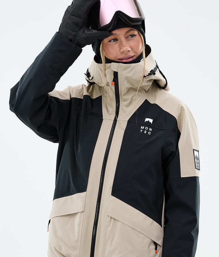 Morpheus W Snowboard Jacket Women Sand/Black, Image 2 of 10
