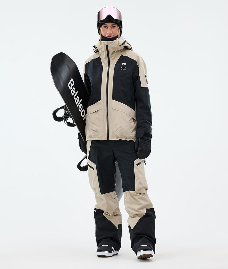 Morpheus W Snowboard Jacket Women Sand/Black, Image 3 of 10