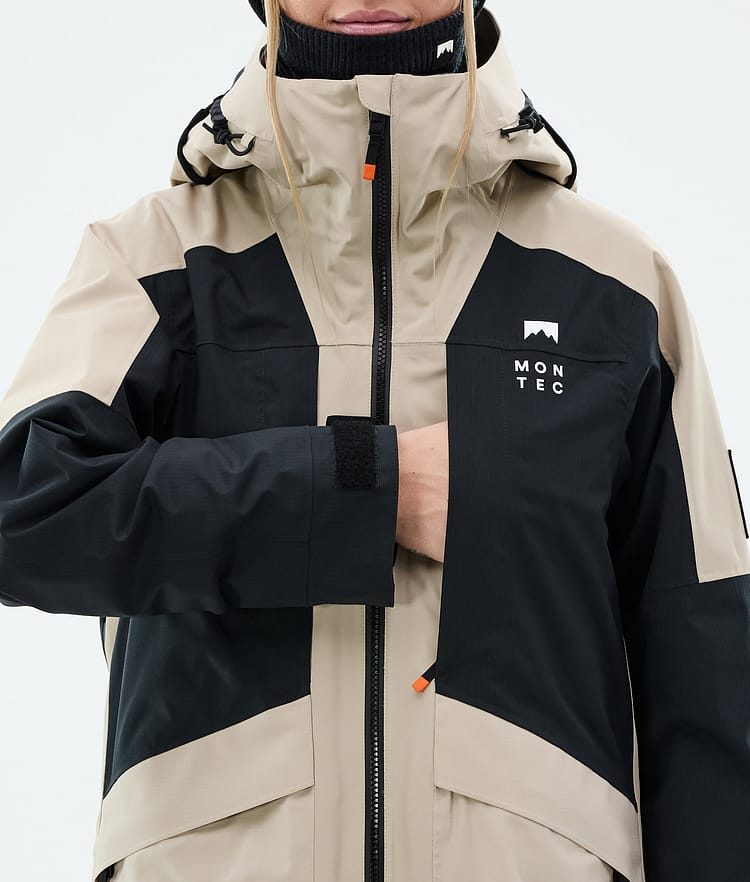 Morpheus W Snowboard Jacket Women Sand/Black, Image 9 of 10