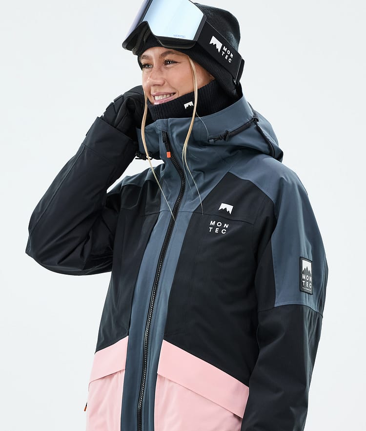 Morpheus W Ski Jacket Women Metal Blue/Black/Soft Pink, Image 2 of 10