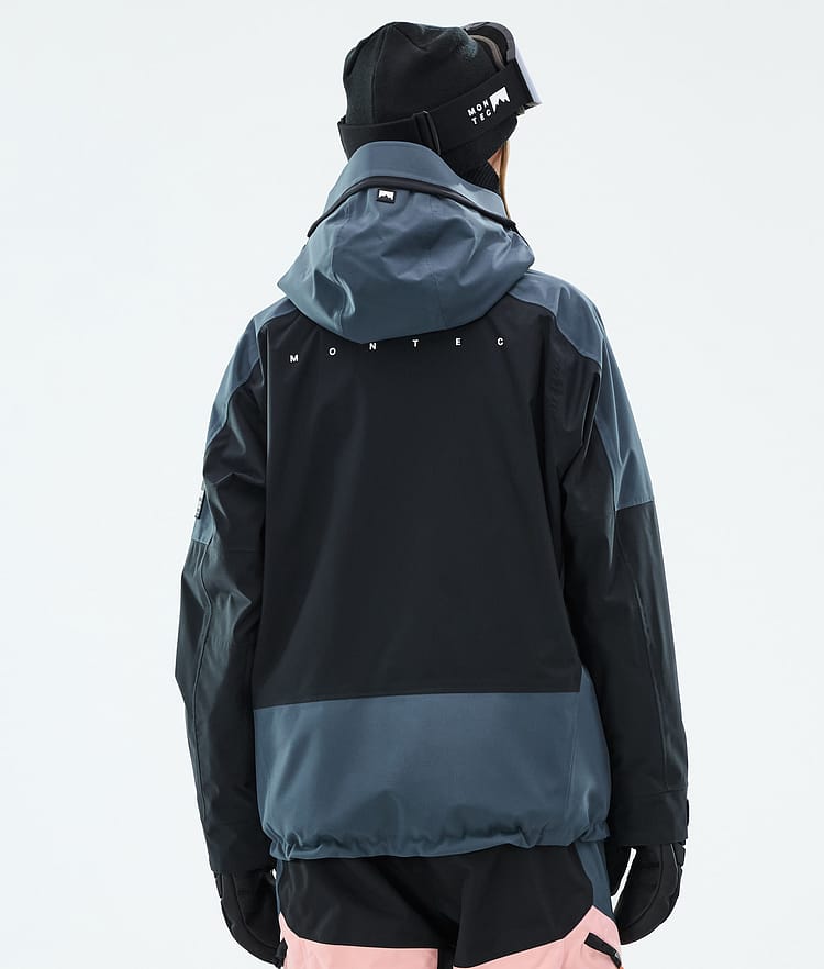 Morpheus W Ski Jacket Women Metal Blue/Black/Soft Pink, Image 7 of 10