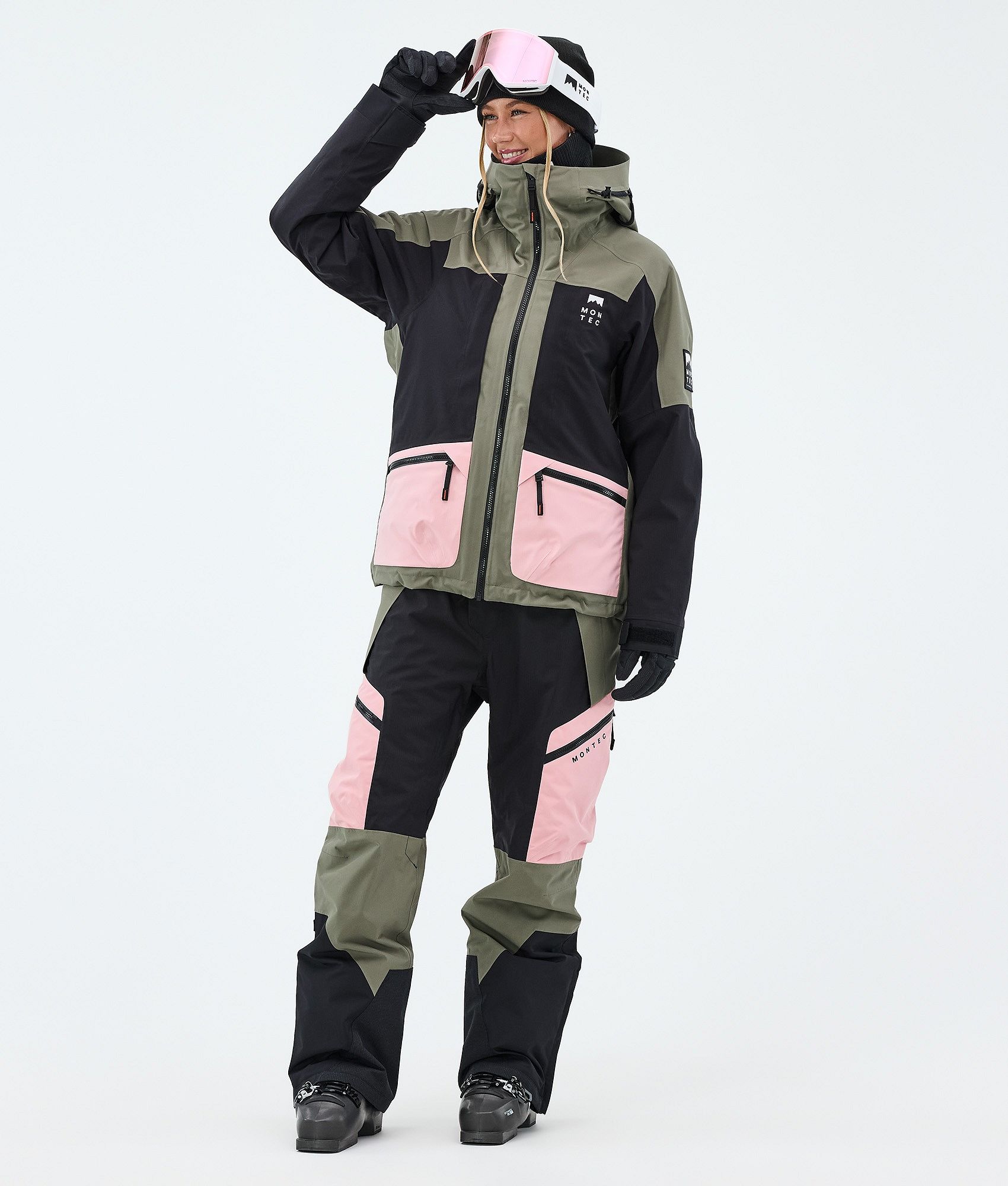Montec Morpheus W スキージャケット レディース Greenish/Black/Soft