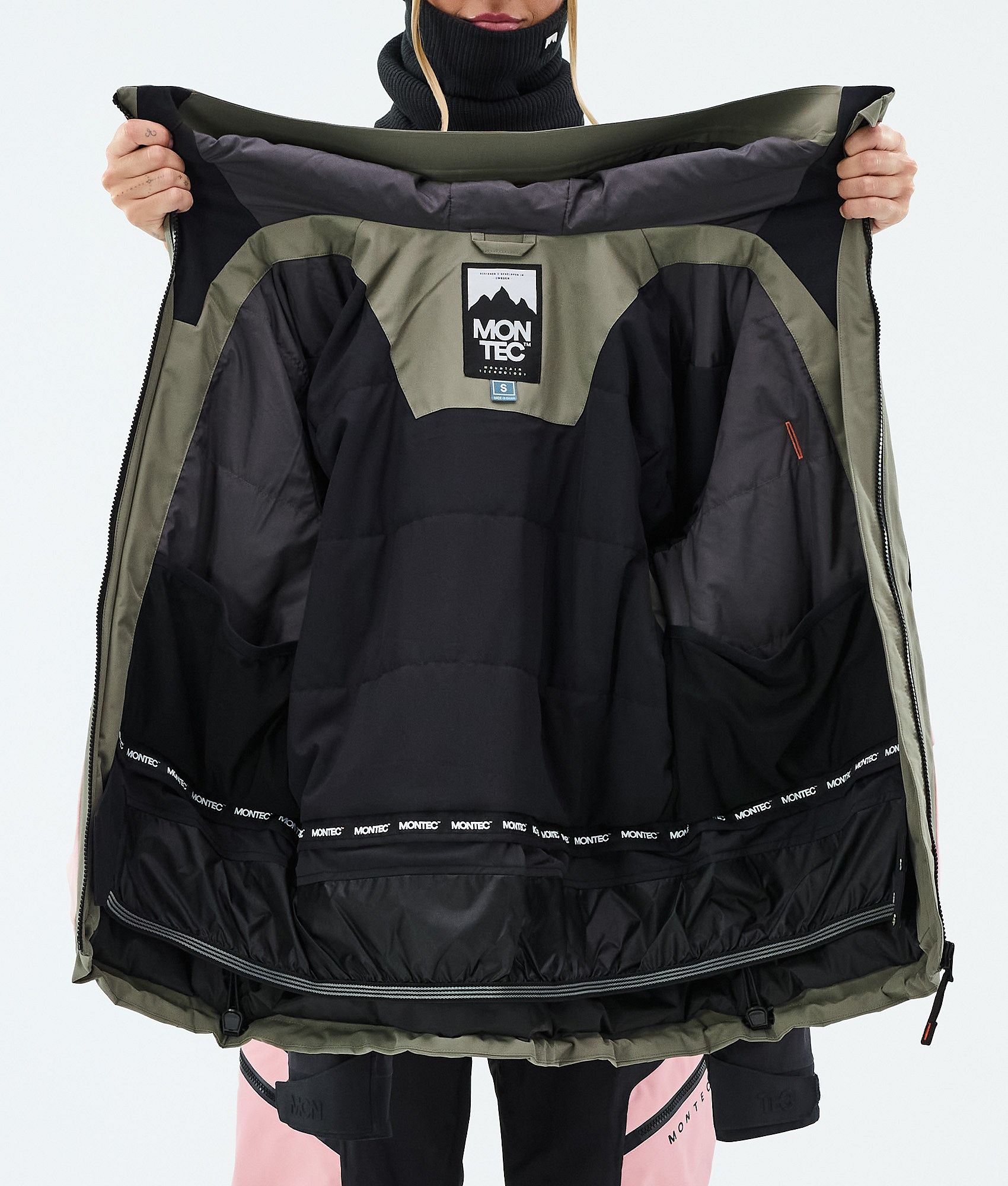 Montec Morpheus W スキージャケット レディース Greenish/Black/Soft