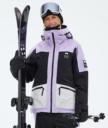 Morpheus W Ski Jacket Women Faded Violet/Black/Light Grey