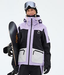 Montec Morpheus W Giacca Snowboard Donna Faded Violet/Black/Light Grey