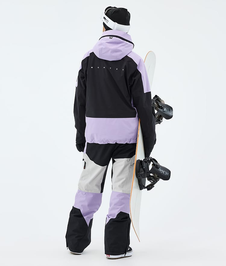 Morpheus W Snowboard Jacket Women Faded Violet/Black/Light Grey, Image 3 of 9