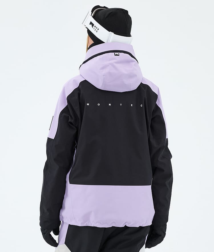 Morpheus W Snowboard Jacket Women Faded Violet/Black/Light Grey, Image 6 of 9