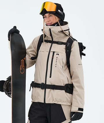 Oracle W Snowboard Jacket Women Sand
