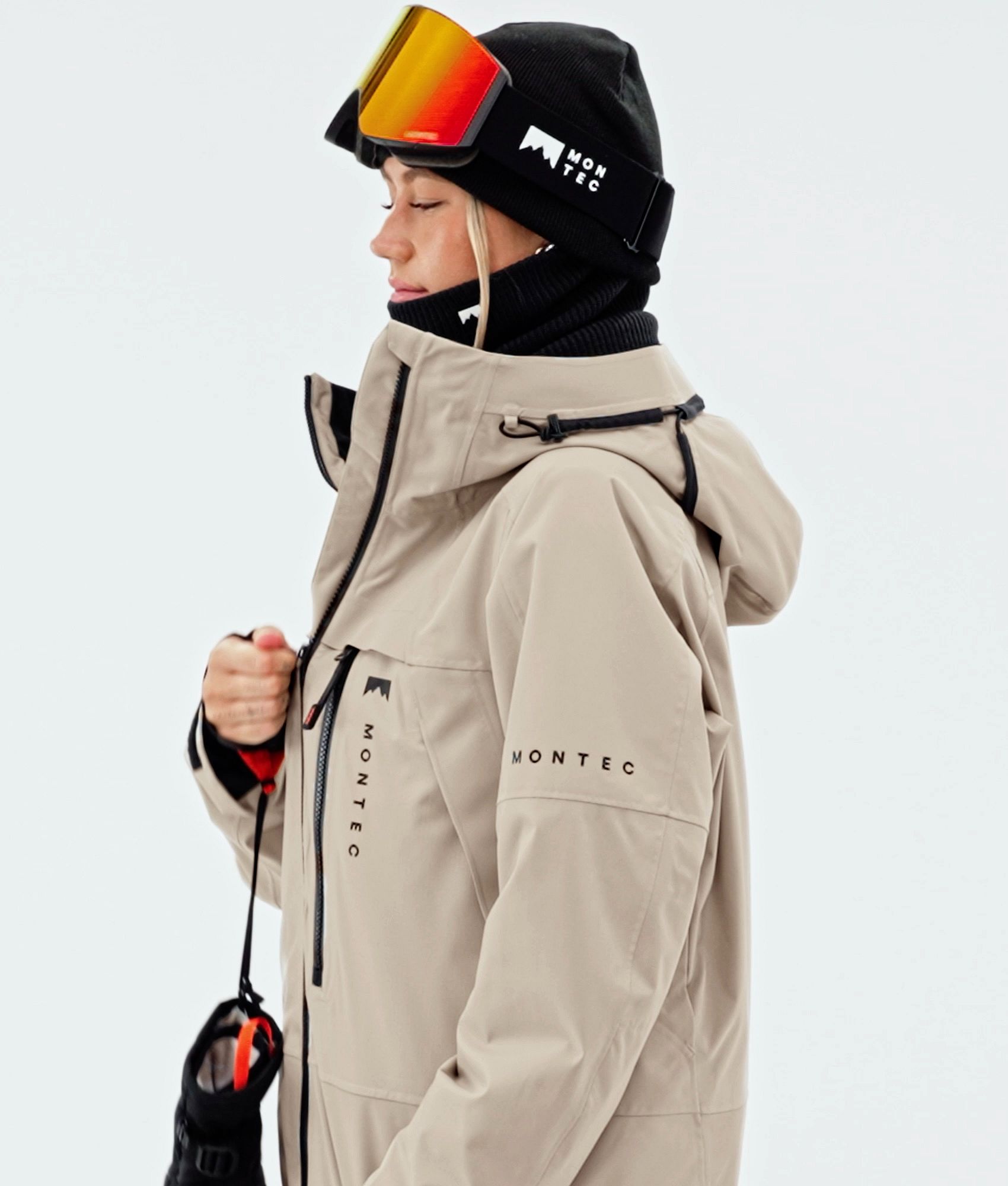Montec Oracle W Ski Jacket Women Sand | Montecwear CA