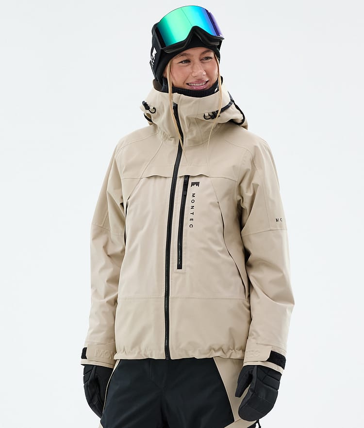 Oracle W Manteau Ski Femme Sand, Image 6 sur 11