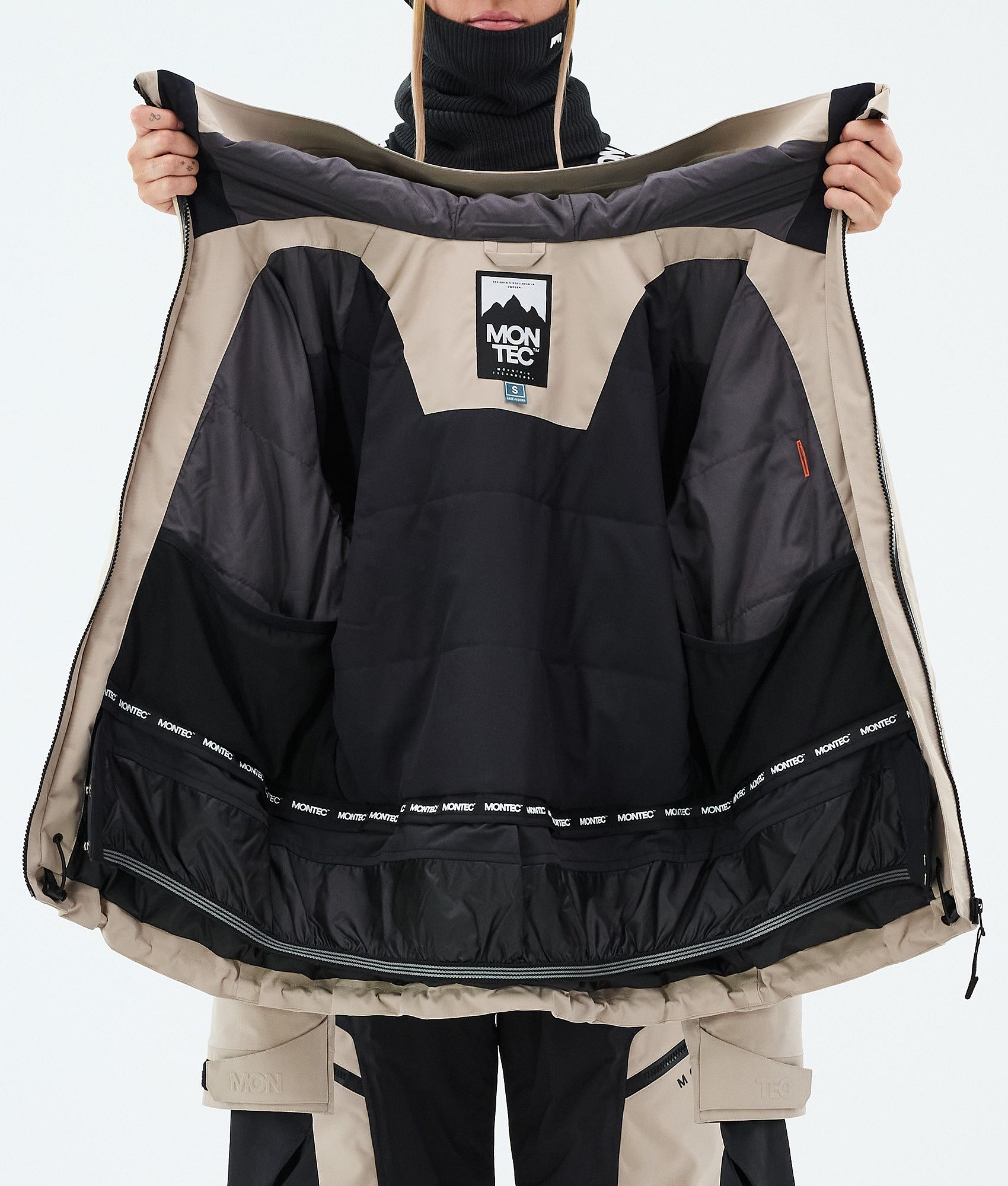 Montec Oracle W Snowboard Jacket Women Sand | Montecwear.com