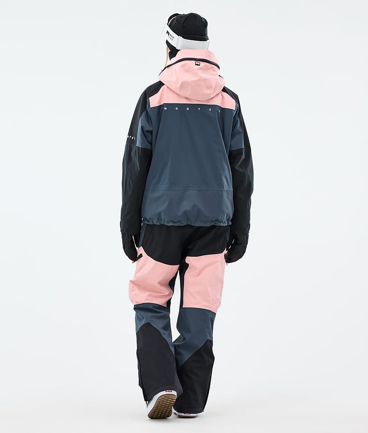 Oracle W Snowboard Jacket Women Soft Pink/Black/Metal Blue, Image 5 of 10