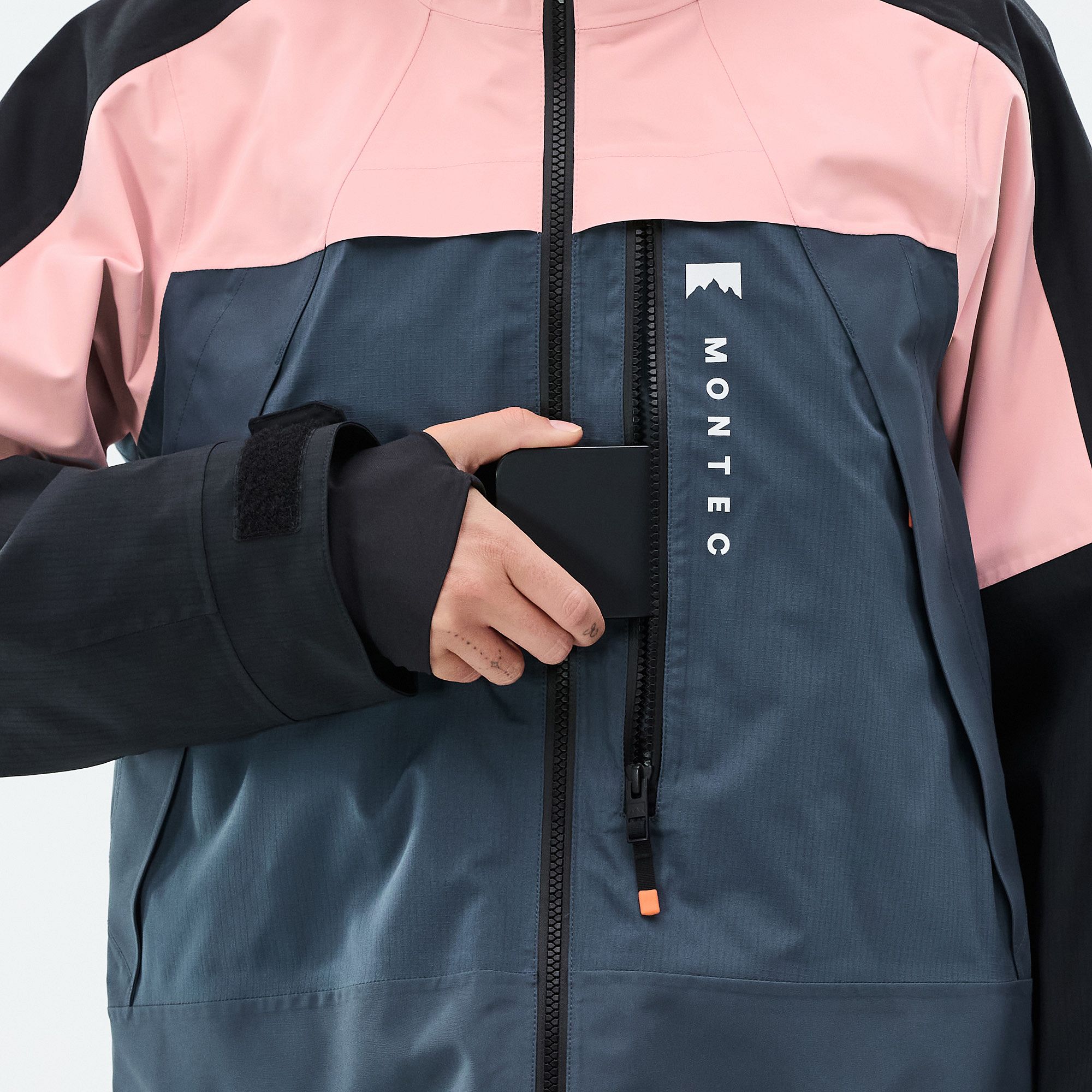 Montec Oracle W スノーボードジャケット レディース Soft Pink/Black