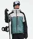 Oracle W Snowboard Jacket Women Light Grey/Black/Atlantic