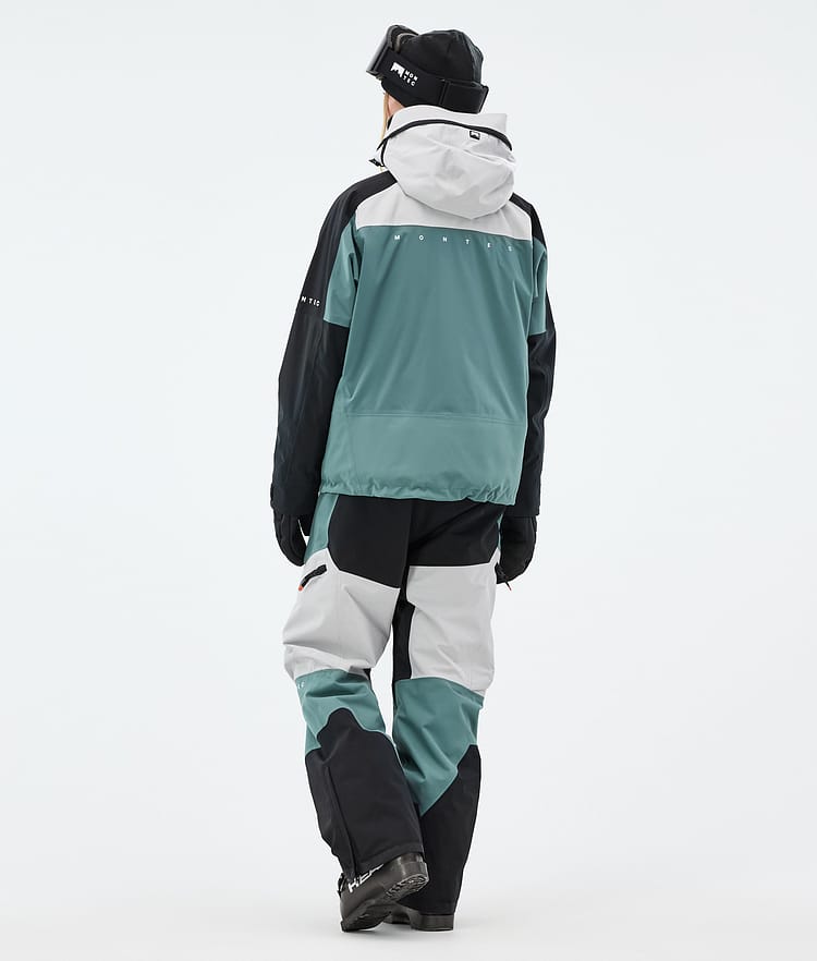 Oracle W Ski Jacket Women Light Grey/Black/Atlantic, Image 5 of 10