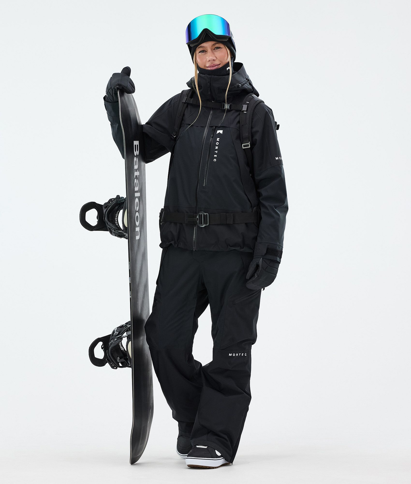 Montec Dozer W Snowboard Pants Women Black | Montecwear.com