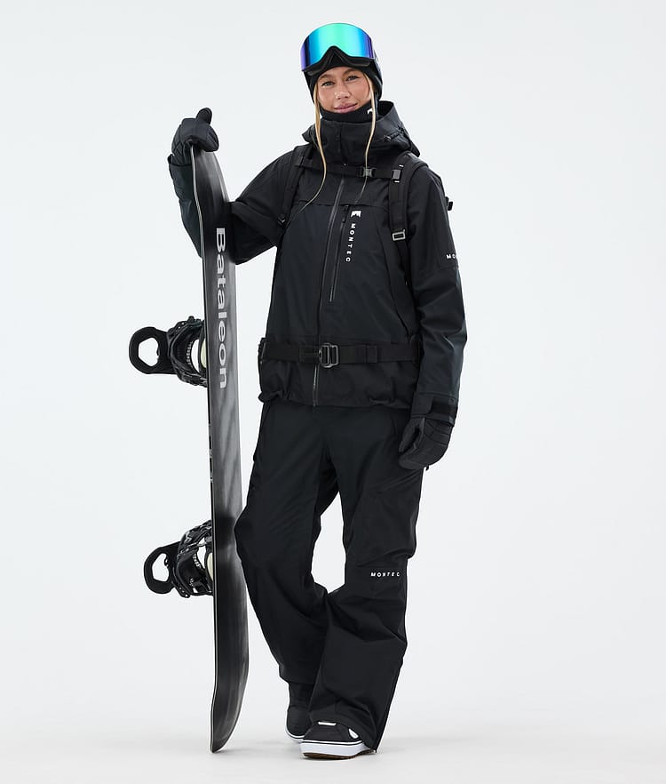Dozer W Pantaloni Snowboard Donna Black, Immagine 2 di 7