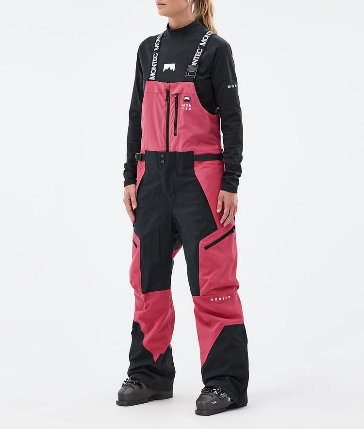 Dozer W Ski Pants Women Light Red/Black, Image 1 of 6
