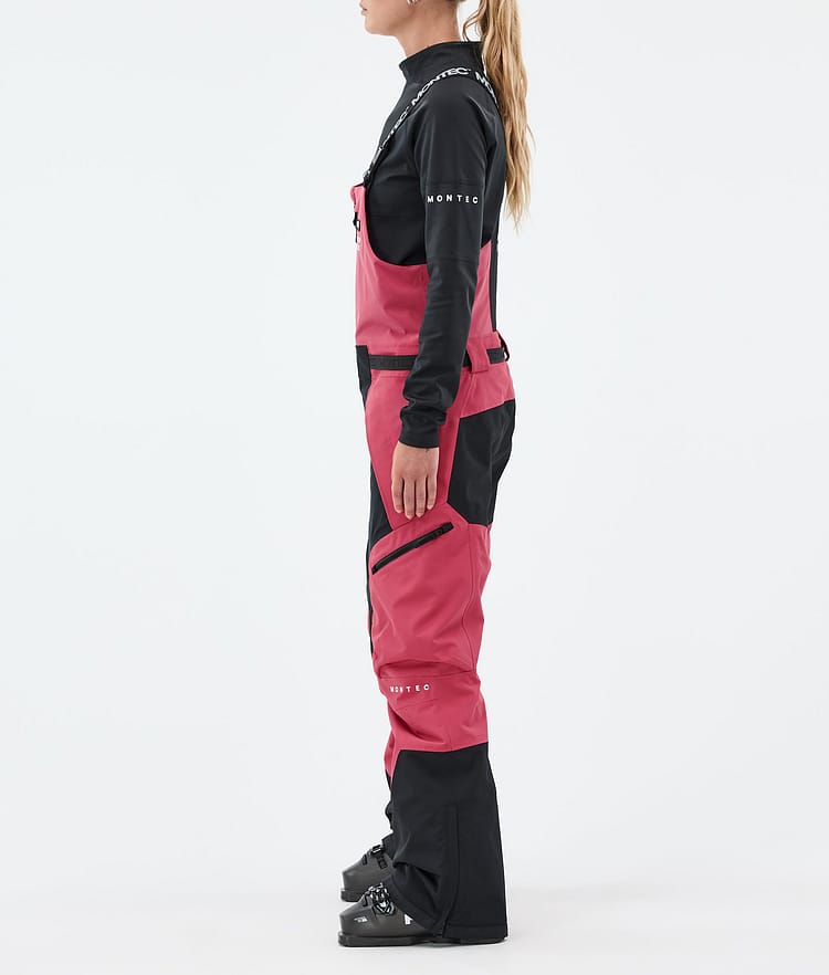 Dozer W Ski Pants Women Light Red/Black, Image 2 of 6