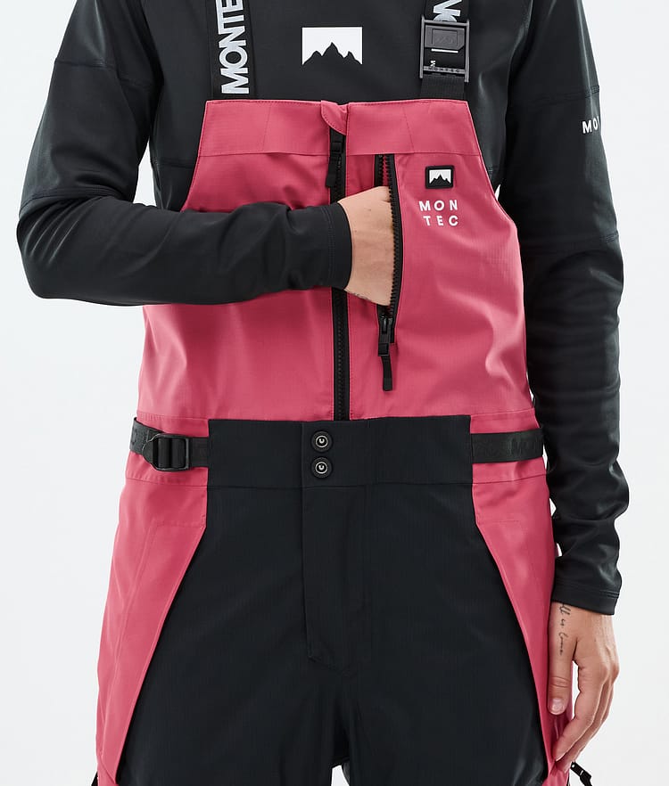 Dozer W Ski Pants Women Light Red/Black, Image 5 of 6
