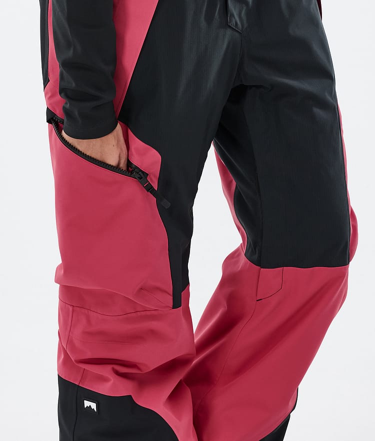 Dozer W Ski Pants Women Light Red/Black, Image 6 of 6