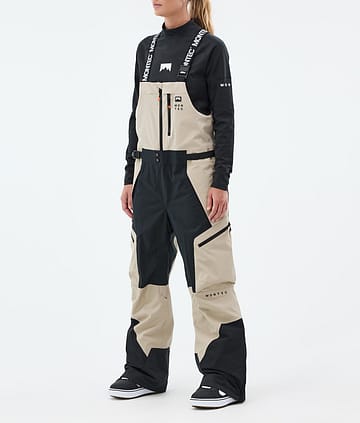 Dozer W Pantalones Snowboard Mujer Sand/Black