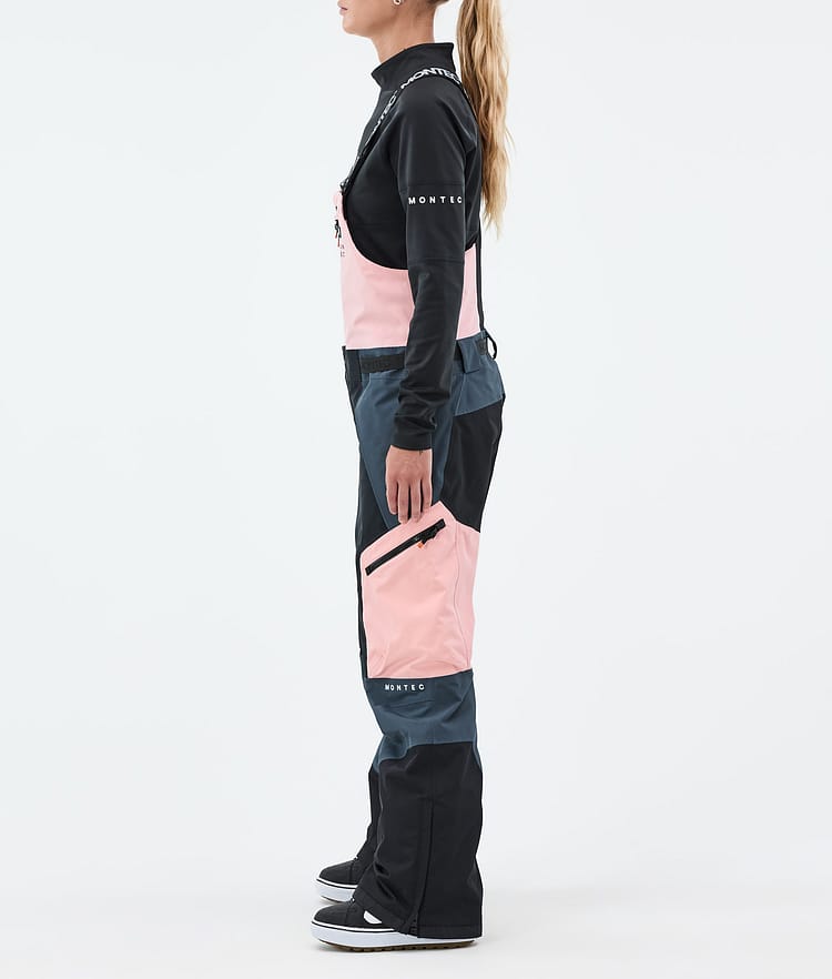 Dozer W Snowboard Pants Women Soft Pink/Black/Metal Blue, Image 2 of 6