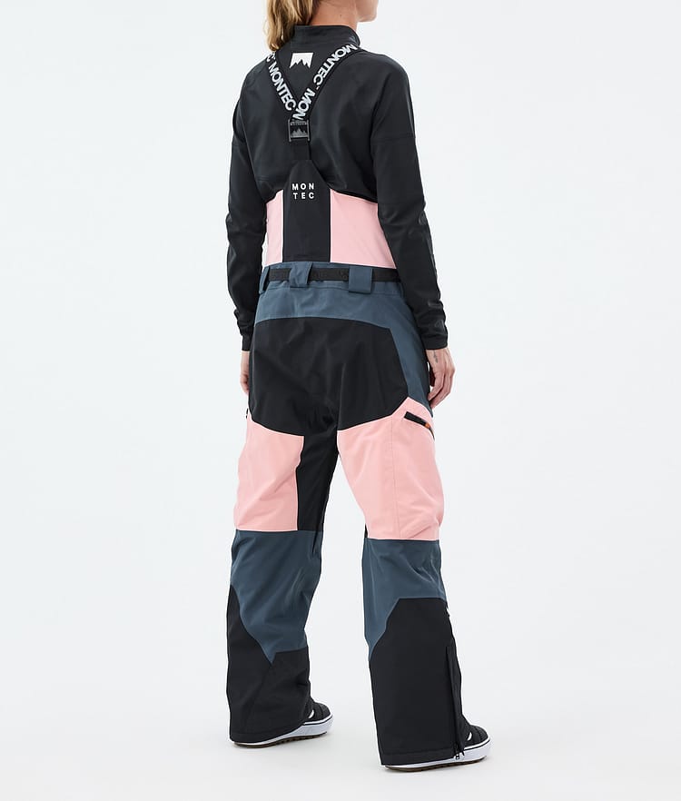 Dozer W Snowboard Pants Women Soft Pink/Black/Metal Blue, Image 3 of 6