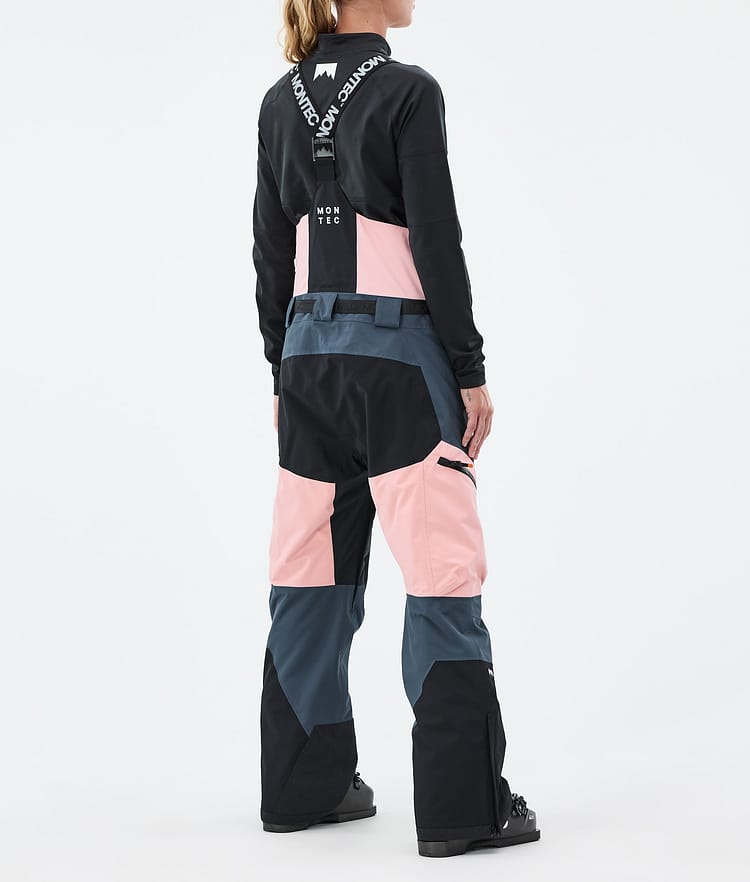 Dozer W Ski Pants Women Soft Pink/Black/Metal Blue, Image 3 of 6