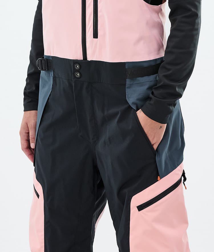 Dozer W Snowboard Pants Women Soft Pink/Black/Metal Blue, Image 4 of 6