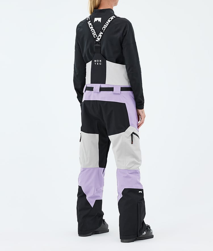 Dozer W Pantaloni Sci Donna Light Grey/Black/Faded Violet, Image 4 of 7