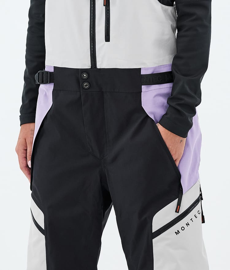 Dozer W Pantaloni Sci Donna Light Grey/Black/Faded Violet, Image 5 of 7