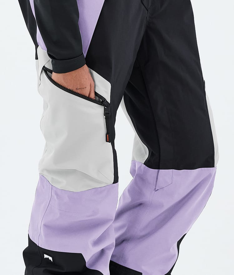 Dozer W Pantaloni Sci Donna Light Grey/Black/Faded Violet, Image 7 of 7