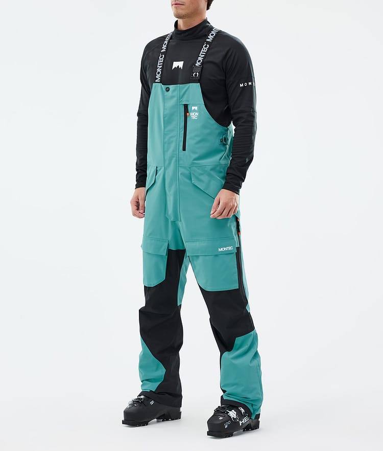 Fawk Ski Pants Men Turquoise/Black, Image 1 of 6