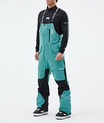 Montec Fawk スノボ パンツ メンズ Turquoise/Black