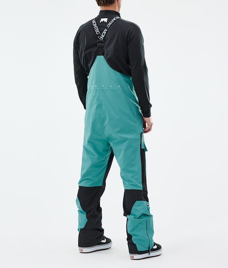 Fawk Snowboard Pants Men Turquoise/Black, Image 3 of 6