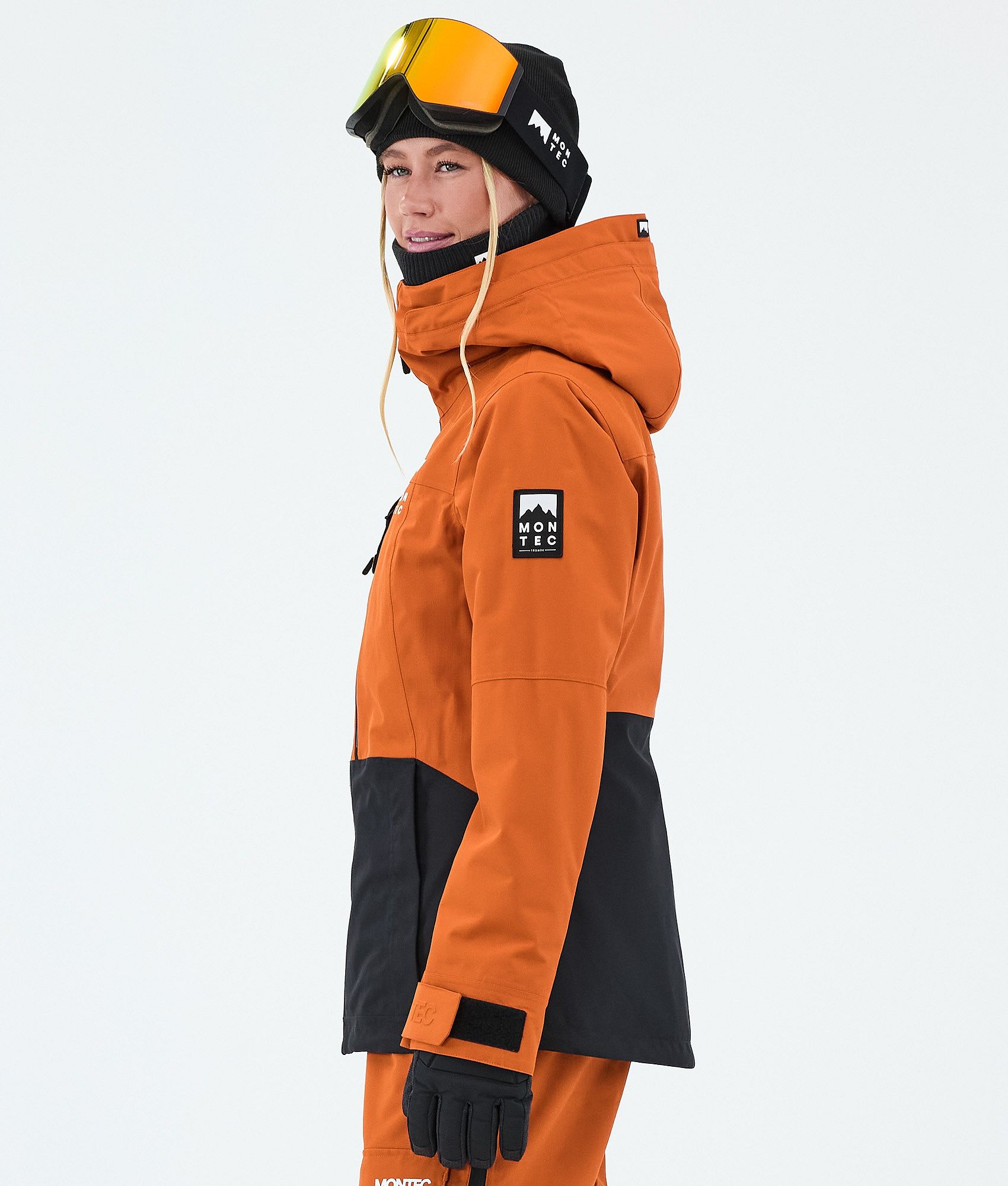 Montec Moss W Snowboard Jacket Women Burned Orange/Black