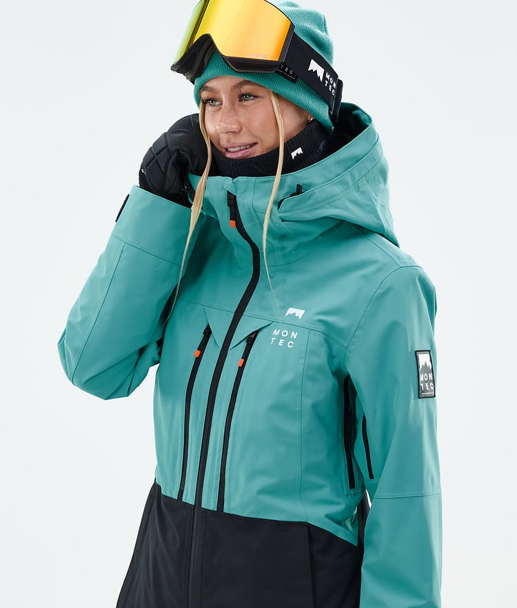 Moss W Ski Jacket Women Turquoise/Black, Image 2 of 10