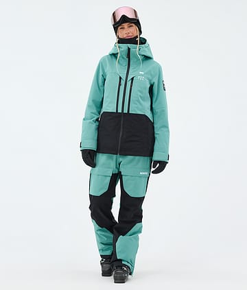 Moss W Ski Outfit Damen Turquoise/Black