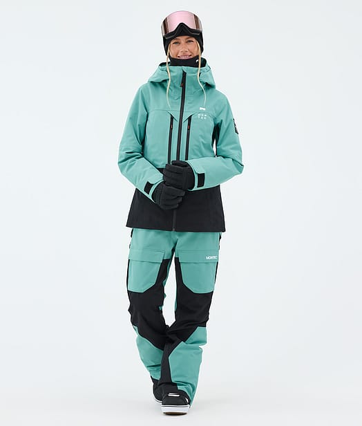 Moss W Snowboard Outfit Turquoise/Black