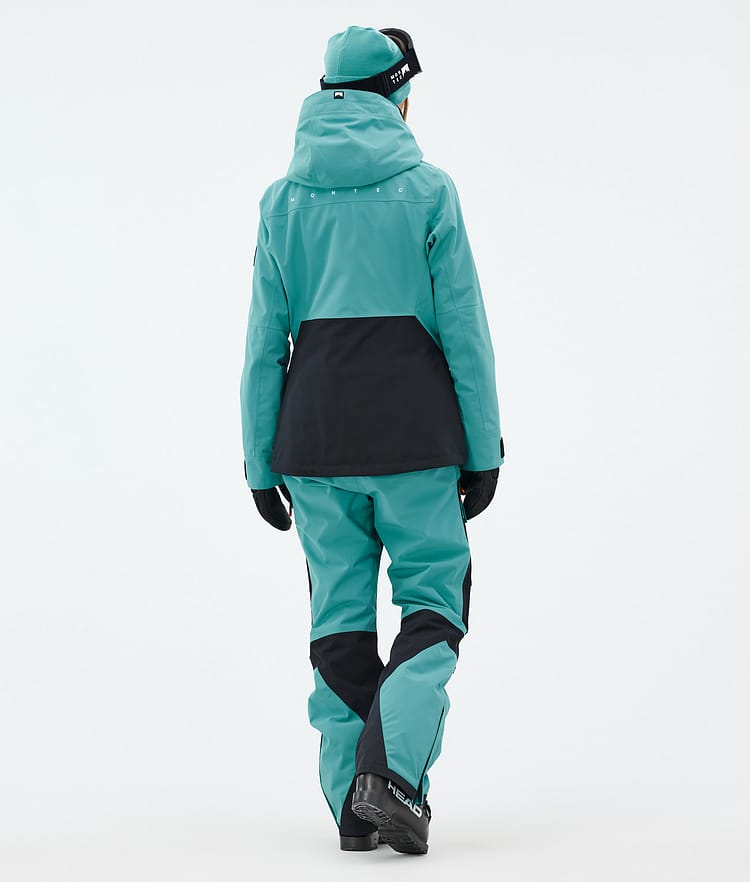 Moss W Ski Jacket Women Turquoise/Black, Image 5 of 10