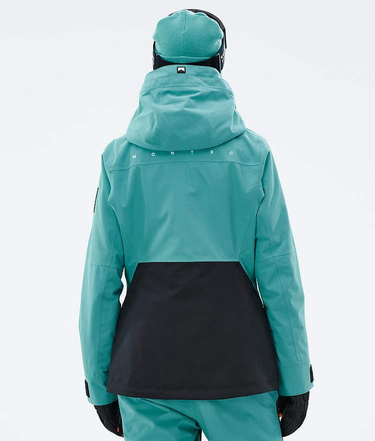 Moss W Ski Jacket Women Turquoise/Black, Image 7 of 10
