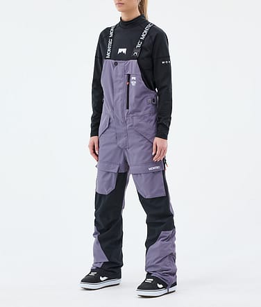 Fawk W Snowboard Pants Women Dark Purple/Black