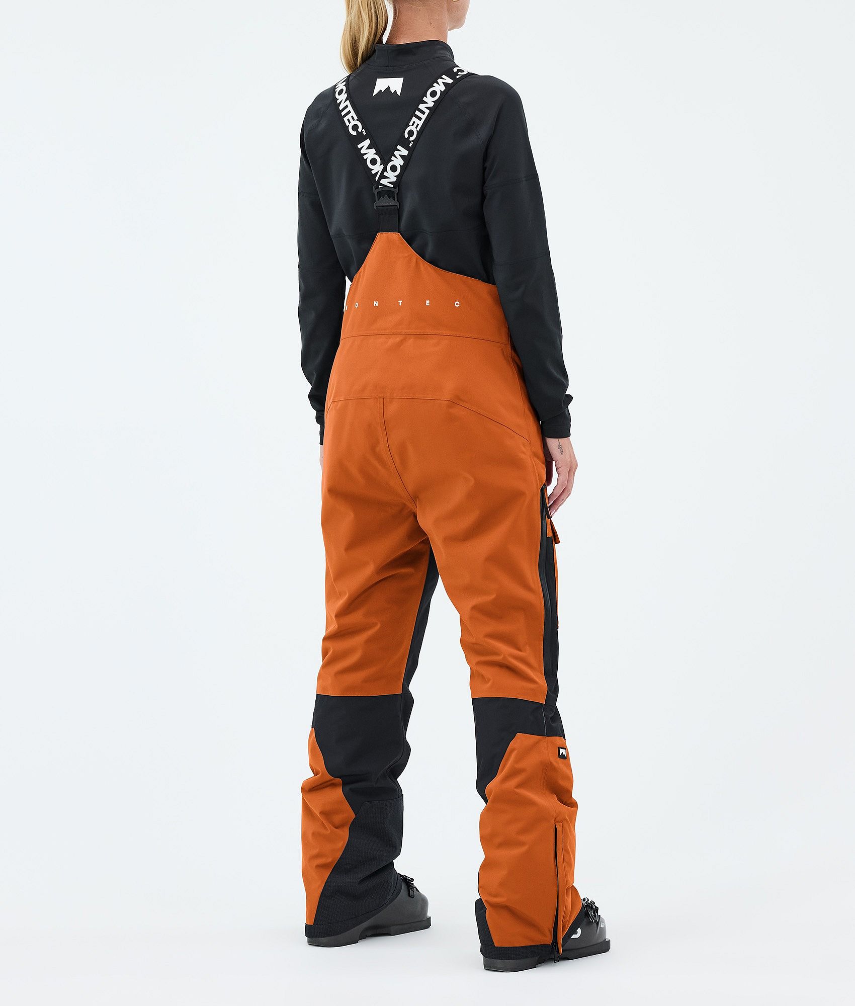 Montec Fawk W スキーパンツ レディース Burned Orange/Black